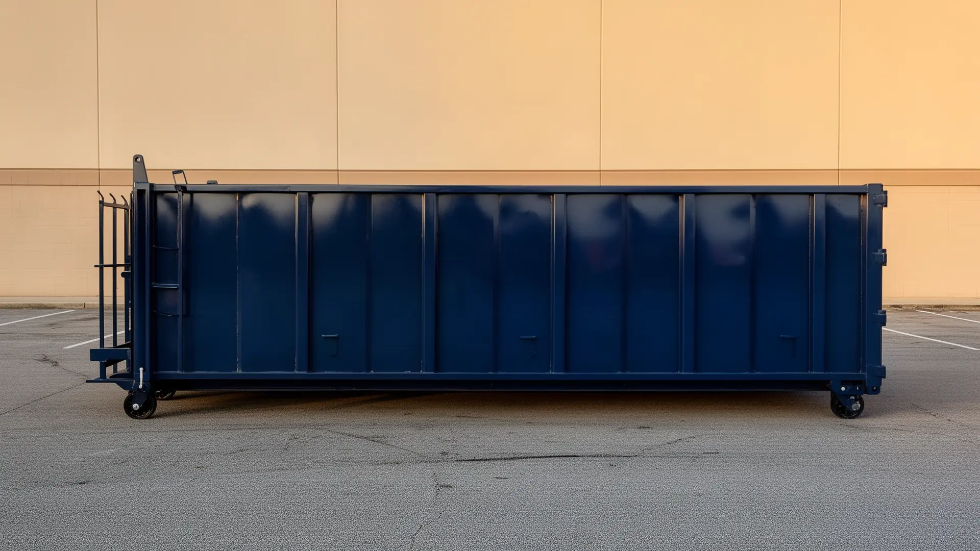 Roll-off dumpster from Easy Rapid Dumpster Rental in Dekalb, IL